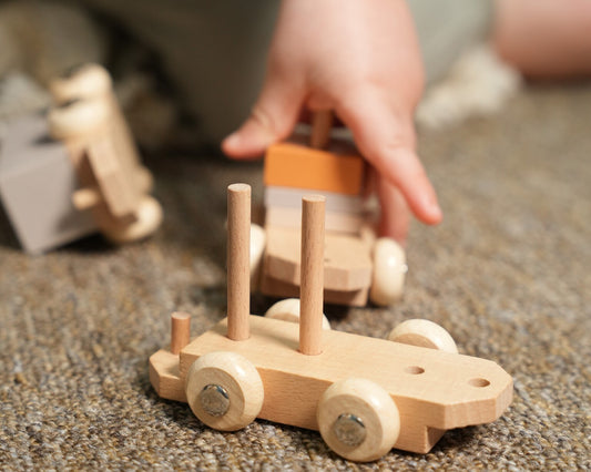 Eco Express Customized Wooden Toy Train