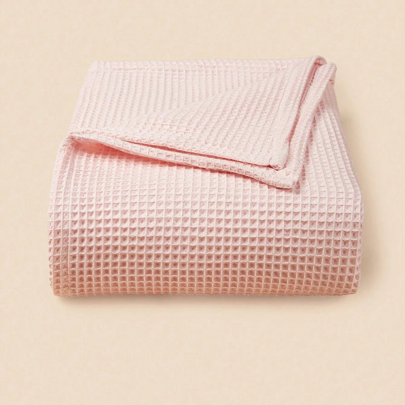Cotton Waffle Blanket – Softness Woven with Love