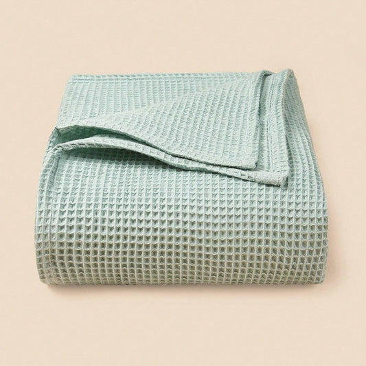 Cotton Waffle Blanket – Softness Woven with Love