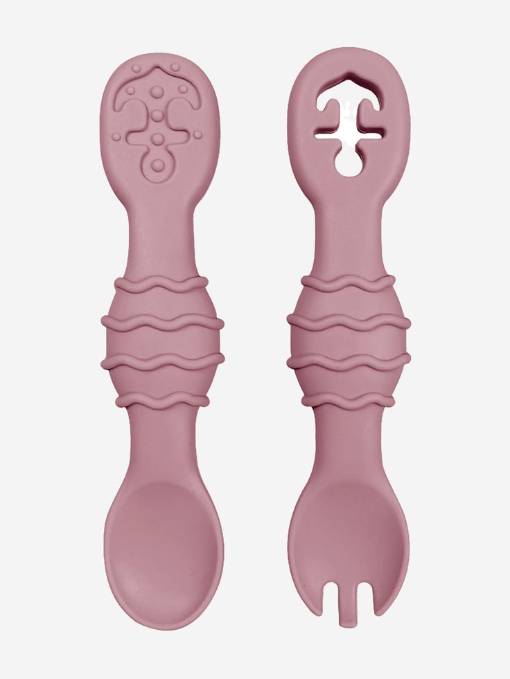 Little Bites Silicone Spoon & Fork Set