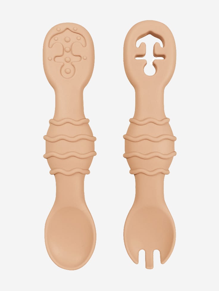 Little Bites Silicone Spoon & Fork Set