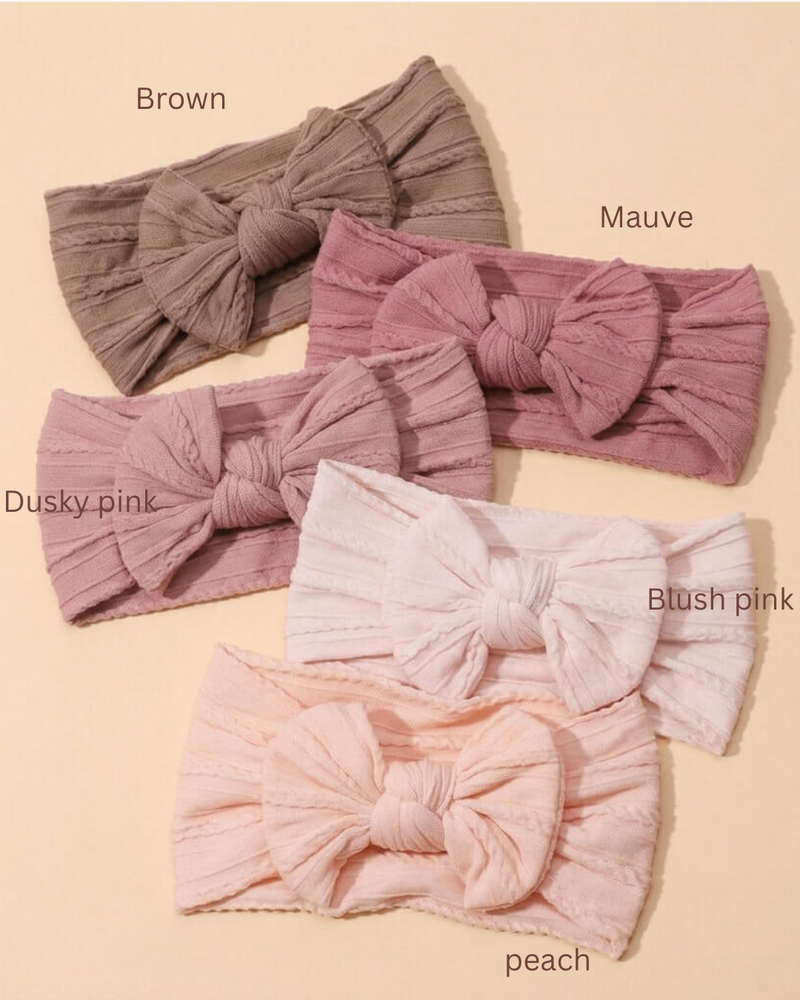 Cute Knotted Head Wrap for Baby Girl