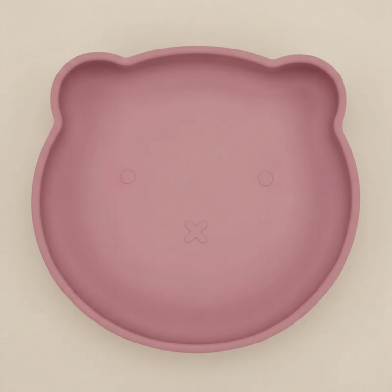 One Piece Adorable Bear Silicone Suction Plate