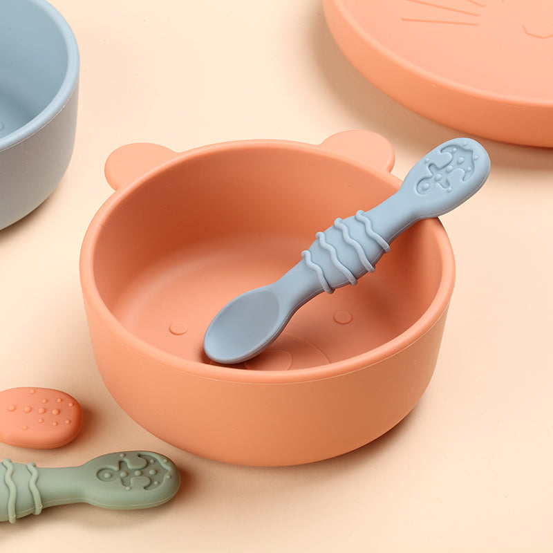 Little Bites Silicone Spoon & Fork Set