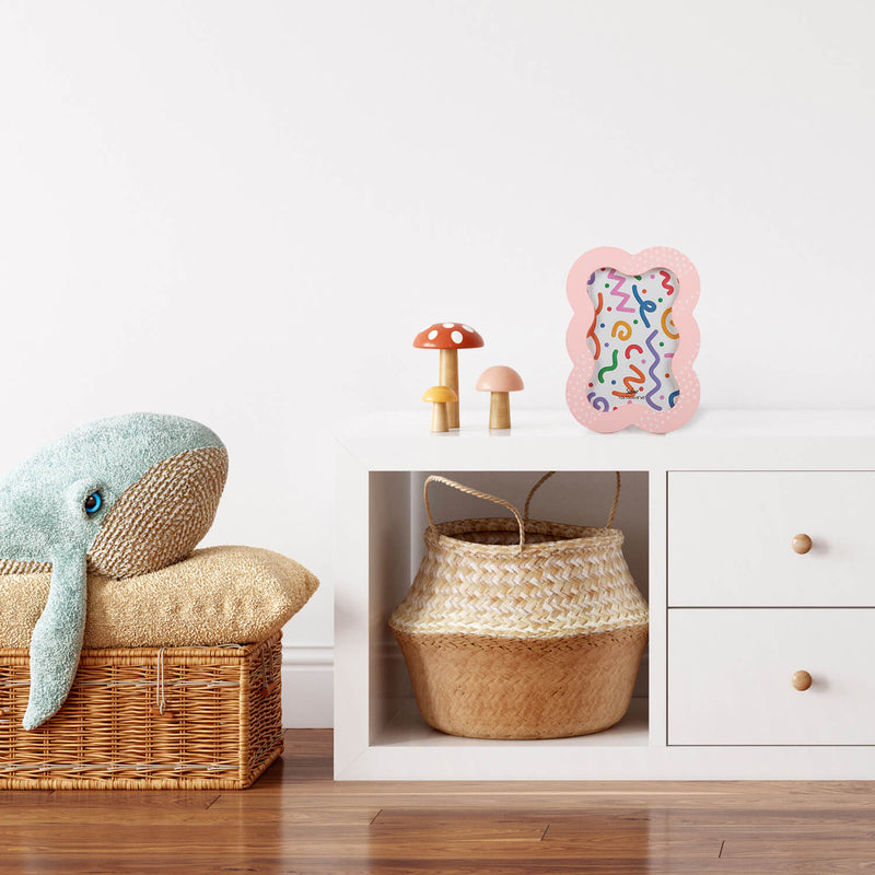 Vintage Scallop Nursery Frame