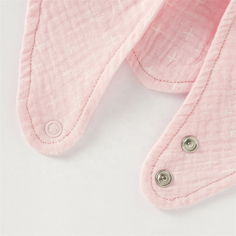 Organic Muslin Baby Bib and Soothing Gift Set