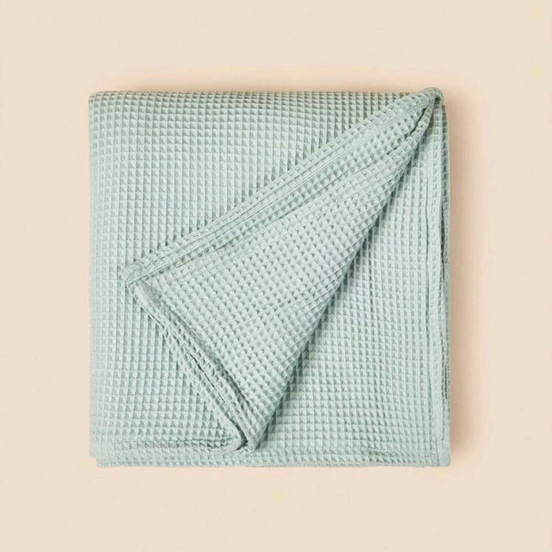 Cotton Waffle Blanket – Softness Woven with Love