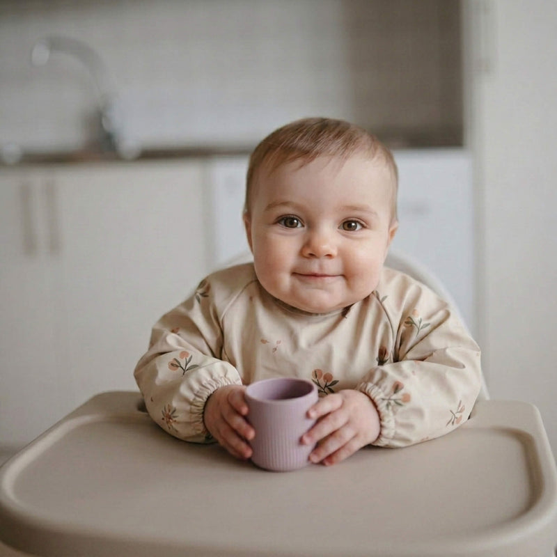 Long Sleeve Apron Printed Bib
