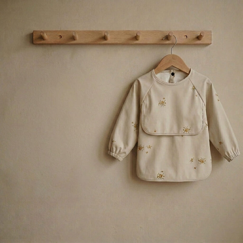 Long Sleeve Apron Printed Bib