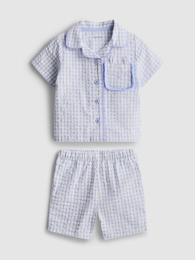 Gingham Pyjama Set