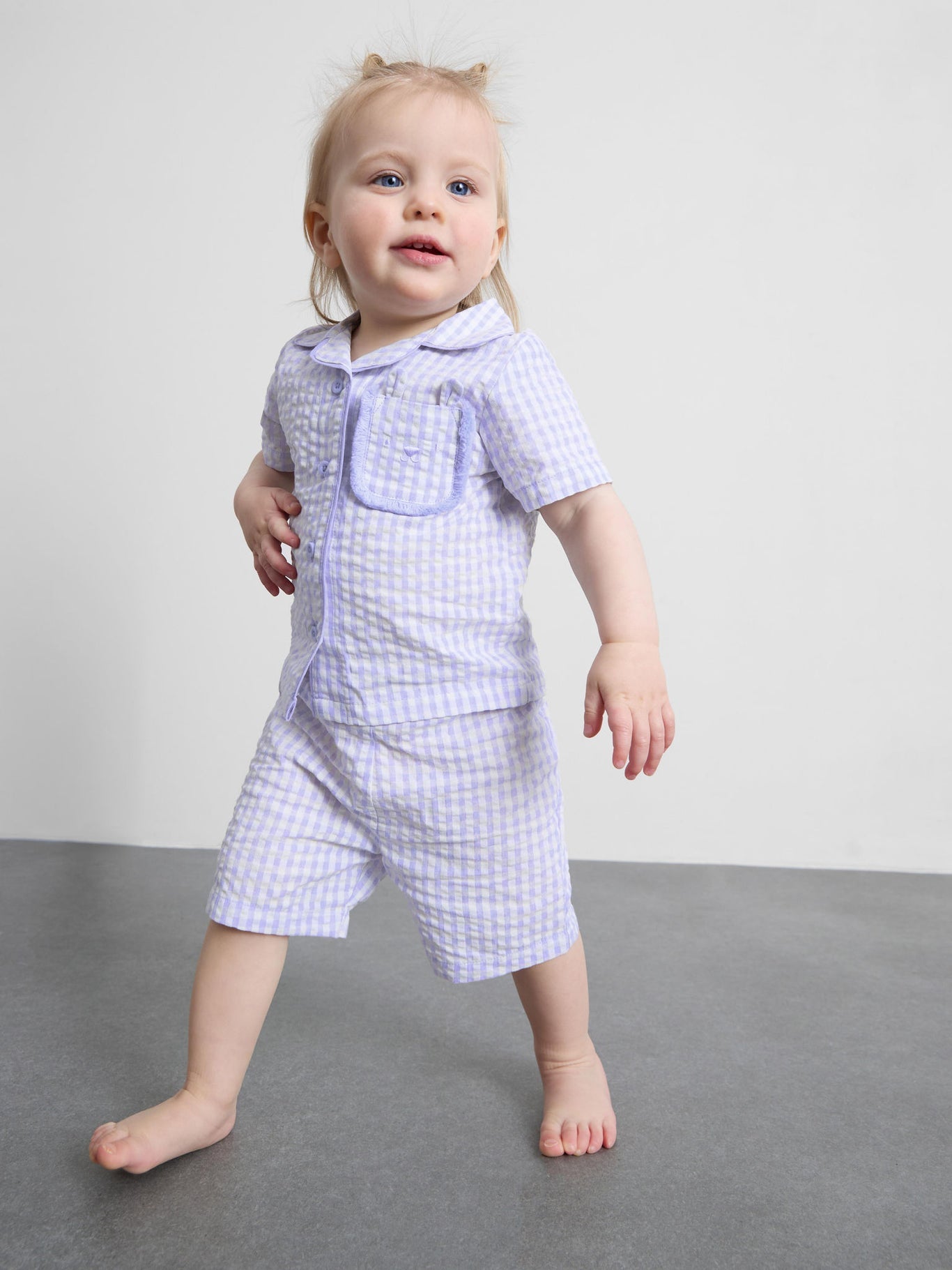 Gingham Pyjama Set